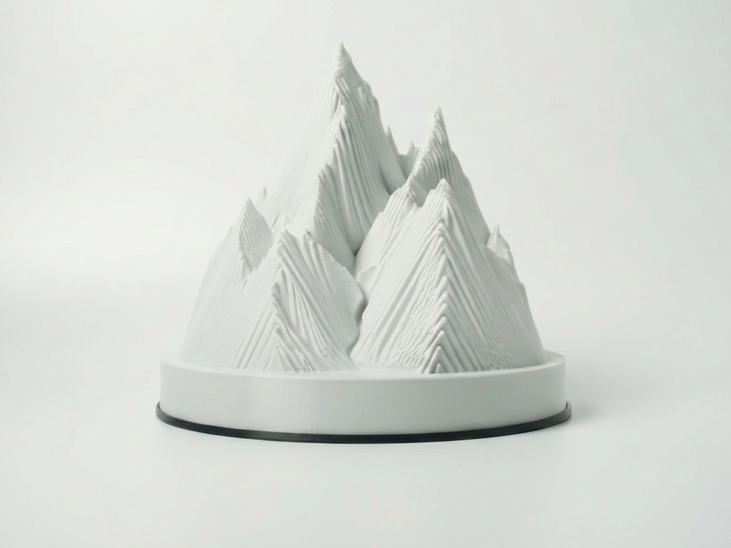 Mountain Peak LED Lamp