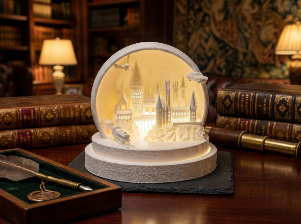 Hogwarts Castle Globe Lamp