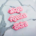Barbie Custom Name Keychain