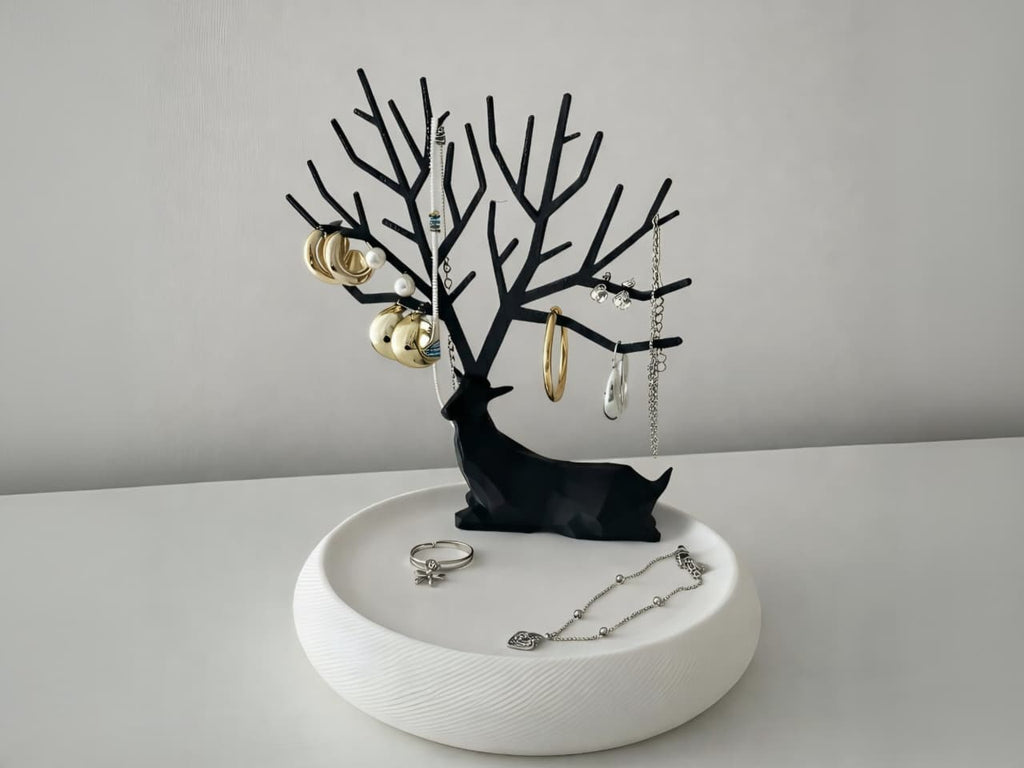 Enchanted Deer Jewelry Tree